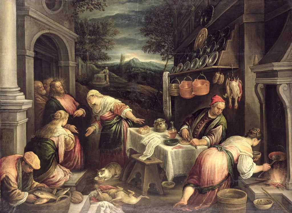  109-Gesù con Maria e Marta-Gemaeldegalerie Alte Meister, Kassel 